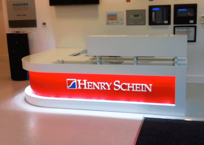 HENRYSCHEIN RECEPTION DESK